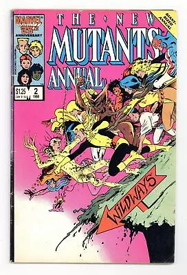 Buy New Mutants Annual #2D VG/FN 5.0 1986 1st US App. Psylocke • 23.19£