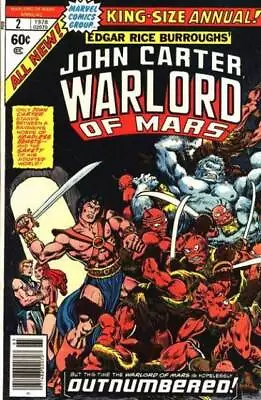 Buy John Carter Warlord Of Mars (1977) Annual #   2 (7.0-FVF) 1978 • 6.30£