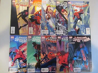 Buy 2003 Marvel Comics The Amazing Spider-Man 10 Comic Lot - #490-495 497-499 505 FN • 23.52£