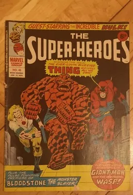 Buy The Super-heroes #45 Marvel UK • 5.16£