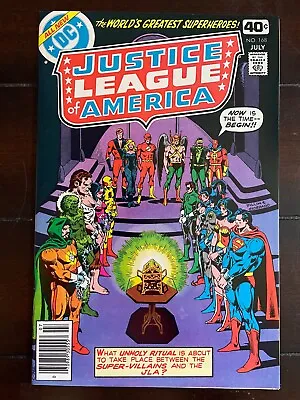 Buy Justice League Of America 168 Vol 1 Newsstand High Grade 9.2 DC Comic D71-66 • 25.23£