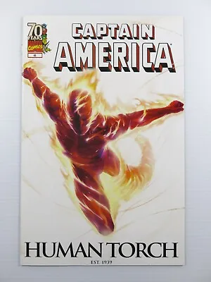 Buy Captain America #46 - 1:10 HUMAN TORCH VARIANT Marvel • 3.97£