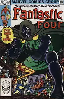 Buy Fantastic Four (Vol. 1) #247 VF; Marvel | 1st Kristoff Vernard - We Combine Ship • 22.13£