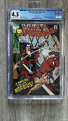 Buy Amazing Spider-Man #101 CCG 4.5 1st App Of  Morbius UK VARIANT • 150£