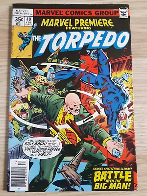 Buy Marvel Premiere  (1st Series) #40 Feat Torpedo (Mark Jewellers) • 2.99£