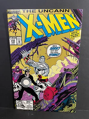 Buy The Uncanny X-Men # 248 2nd Print Gold Cover, Jim Lee (Marvel 1992) • 11.87£