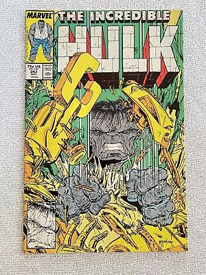 Buy The Incredible Hulk 343 Newsstand Todd Mcfarlane Cover Key Comic 🔥🔥🔥 • 10.39£