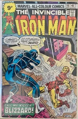 Buy Invincible Iron Man #86 (1976) 1st Blizzard • 8£