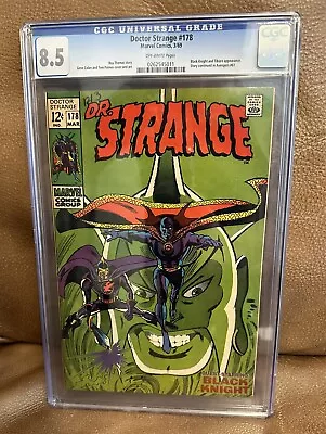 Buy 1969 Dr. Strange Dr. #178 Marvel Comic Cgc 8.5 • 127.92£