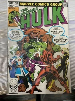 Buy Incredible Hulk 258 1st App Ursa Major (Black Widow Film) Reading Copy  • 29.99£