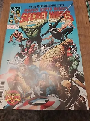 Buy Marvel Comics Marvel Super Heroes Secret Wars BattleWorld 1-4 Complete Series  • 5.99£