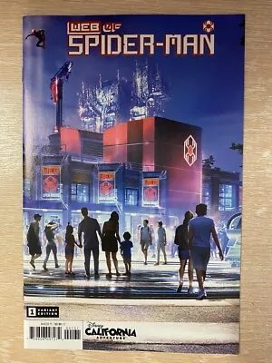 Buy WEB Of Spider-Man #1 - Disney Attraction Variant - NM • 12£