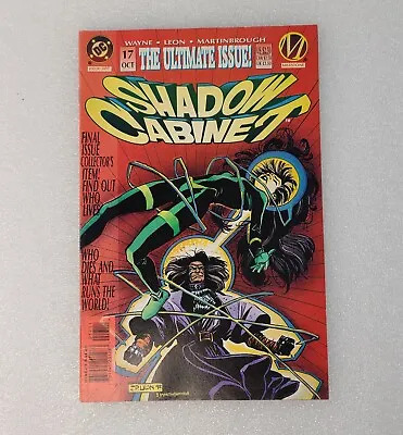 Buy DC COMICS Shadow Cabinet #17 October The Ultimate Issue DC Milestone  • 12.30£