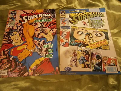 Buy DC Comics (London) SUPERMAN #18 And #34 Rampage, Justice League Int MINT/NR.MINT • 5.99£