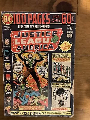 Buy Justice League Of America #112 Dc Comics 100 Pages August 1974 • 15£