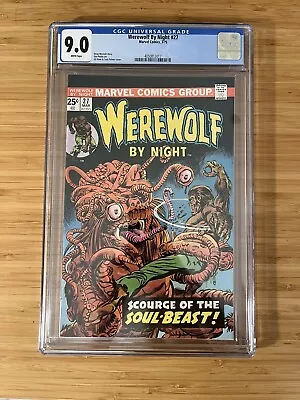 Buy Werewolf By Night #27 Marvel Comics 1975 First Dr Glitternight CGC 9.0 • 118.49£