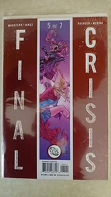 Buy Final Crisis Issue 5 (Of 7) First Print DC - 2008 Morrison • 3.95£
