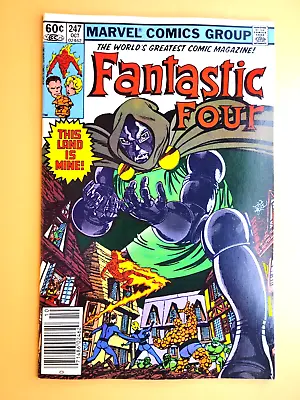 Buy Fantastic Four #247  Vf   1982   Newsstand  Combine Shipping  Bx2458 • 18.23£