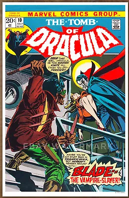Buy The Tomb Of Dracula #10 11 X 17 Poster 1992 Blade The Vampire Hunter • 9.63£