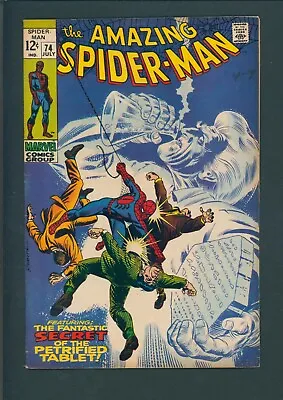 Buy Amazing Spider-Man #74 1969 Mid Upper Grade! • 43.36£