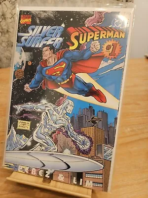 Buy Silver Surfer Superman #1 Jan 1997 Marvel DC Comics Crossover Perez • 7.99£