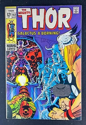 Buy Thor (1966) #162 FN+ (6.5) Galactus Jack Kirby • 67.95£