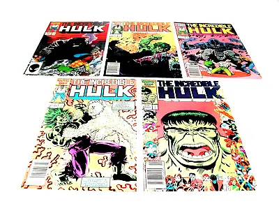 Buy The Incredible Hulk #325, 1986 - #333, 1987 Marvel Comics (5 Issue Lot) • 27.18£