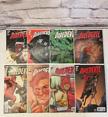 Buy Daredevil Marvel Comics Lot Run #601-#608 2016 8 Comic Books • 18.97£