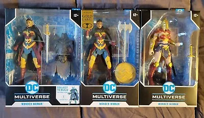 Buy McFarlane DC Multiverse Wonder Woman Lot: Endless Winter Batman Last Knight -NEW • 57.57£