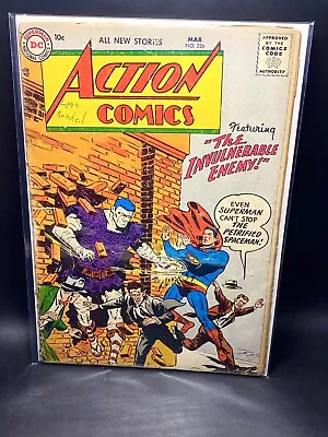 Buy 1957 Dc Action Comics  226 Superman  Congo Bill Tommy Tomorrow • 79.95£