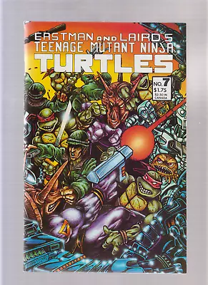 Buy Teenage Mutant Ninja Turtles #7 - Eastman Wraparound Cover (8/8.5) 1986 • 19.75£