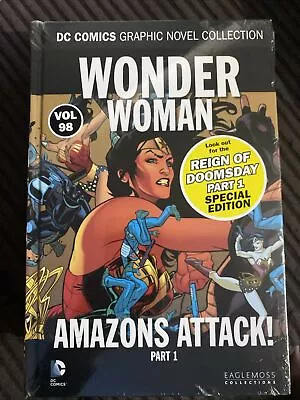 Buy DC Comic Wonder Woman Amazons Attack Part 1 Eaglemoss Graphic Novel New Sealed • 4.99£