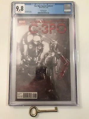 Buy Star Wars Special: C-3PO #1 CGC 9.8 RARE Harris Red Arm Spotlight Variant Cover  • 952£