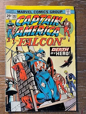 Buy Captain America And The Falcon #183, Very Good, Nomad: No More! • 7.88£