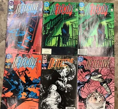 Buy Detective Comics Batman: #628,630,630,631,635,636 DC 1991 Comic Books • 10.93£