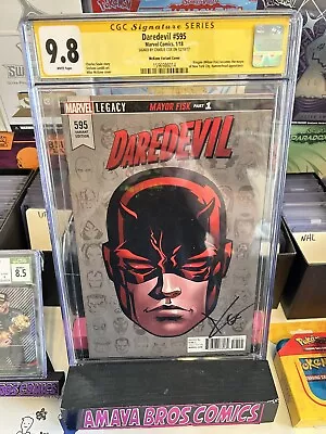 Buy Charlie Cox SIGNED Daredevil #595 (2018) CGC AUTO 9.8 • 239.86£