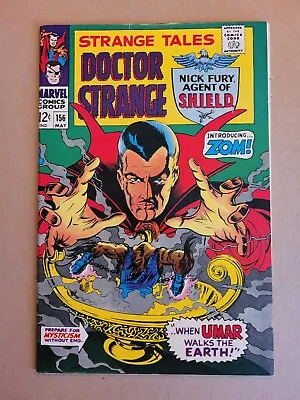Buy Strange Tales #156 May 1967 Nick Fury SHIELD Umar Silver Age Marvel Very Fine • 39.42£