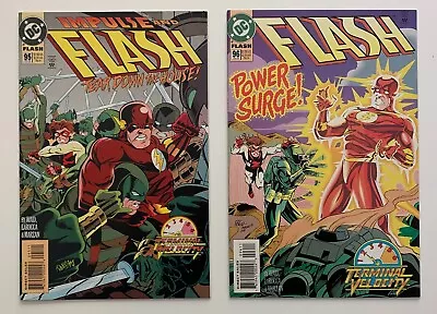 Buy Flash #95 & 96 Comics (DC 1994) 2 X NM- Condition Issues. • 8.95£