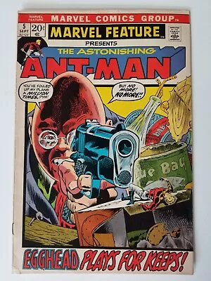 Buy Ant-Man Marvel Feature Presents Astonishing 5 Bronze Age 1972 • 27.87£