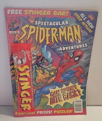 Buy Marvel SPECTACULAR SPIDERMAN ADVENTURES C/w FREE GIFT - #69 14th Feb 2001 UK  • 14.99£