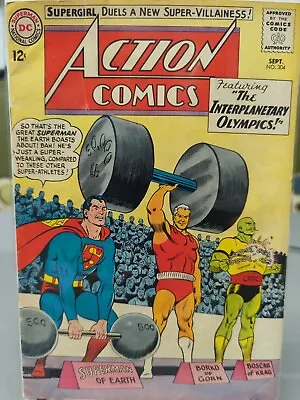 Buy Action Comics #304 Silver Age Superman DC Comics 1963  • 27.18£