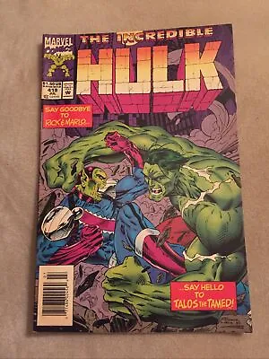 Buy The Incredible Hulk #419 1st Full Telos Appearance RARE Newsstand Variant MCU • 19.82£