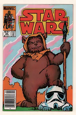 Buy Star Wars #94, EWOKS, C-3PO, CYNTHIA MARTIN, TOM PALMER, Marvel 1985 FINE- • 7.86£