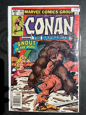 Buy Conan The Barbarian 107 Marvel Comics Group 6.0 E21-26 • 6.48£