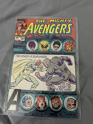 Buy THE MIGHTY AVENGERS #253 (1985) CAPTAIN AMERICA - VISION - Marvel • 3.07£
