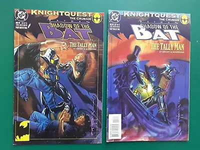 Buy Batman Shadow Of The Bat 19, 20 ( 1st App The Tally Man ,Knightquest ) 1993 • 3£