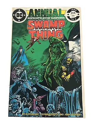 Buy Swamp Thing Annual 2 Alan Moore, Steve Bissette (1985) DC Comics • 9.99£
