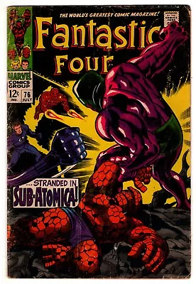 Buy Fantastic Four  #76   Stranded In Sub-Atomica! • 11.01£