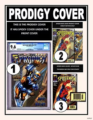 Buy Spectacular Spider-man #257 Cgc 9.6 Wp - Prodigy #1 Over Spidey Cover - No Price • 79.06£