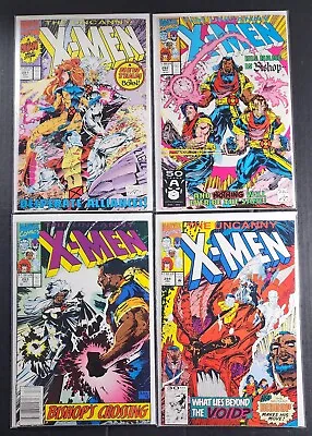 Buy Uncanny X-Men #281 282 283 284 NM Gems 1st Fitzroy & Bishop KEYS Marvel 1991 • 23.65£
